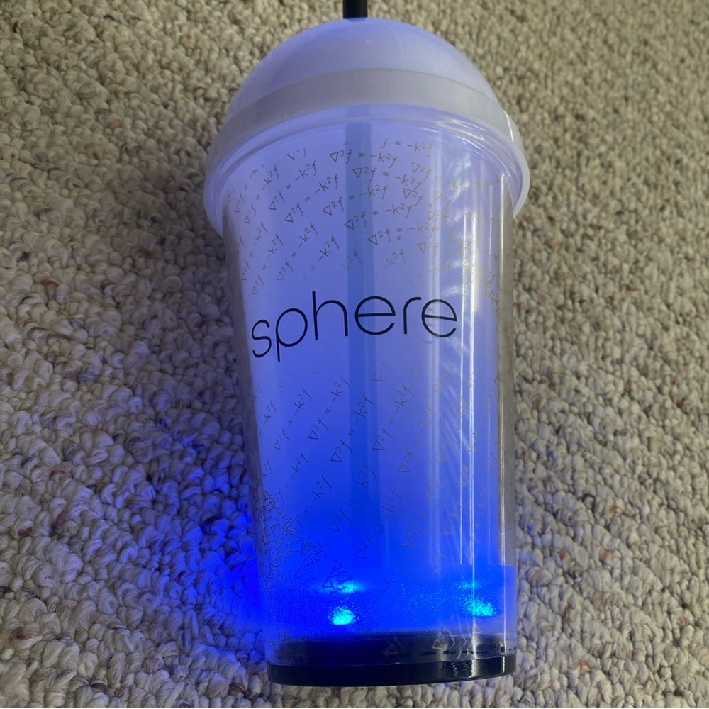 Sphere 2024 phish led light up souvenir cup 20 oz tumbler lid with straw new